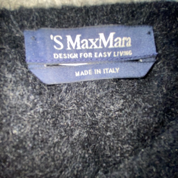 S’ Max Mara angora striped sweater angora Sz M - Picture 4 of 6